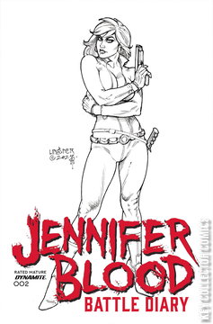 Variant Cover for Jennifer Blood: Battle Diary #2