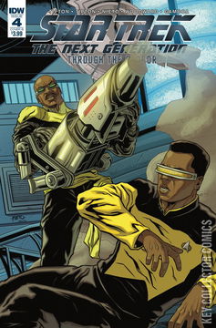 Variant Cover for Star Trek: The Next Generation - Through the Mirror #4