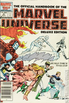 Variant Cover for The Official Handbook of the Marvel Universe - Deluxe Edition #6