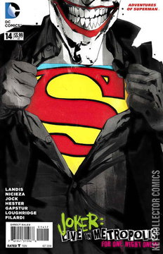 Variant Cover for Adventures of Superman #14