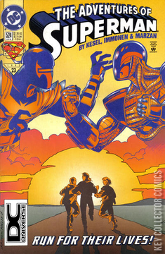 Variant Cover for Adventures of Superman #524