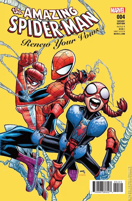 Cover art for Amazing Spider-Man: Renew Your Vows #4 
