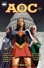 Variant Cover for Alexandria Ocasio-Cortez and the  Freshman Force: Who Dis #1