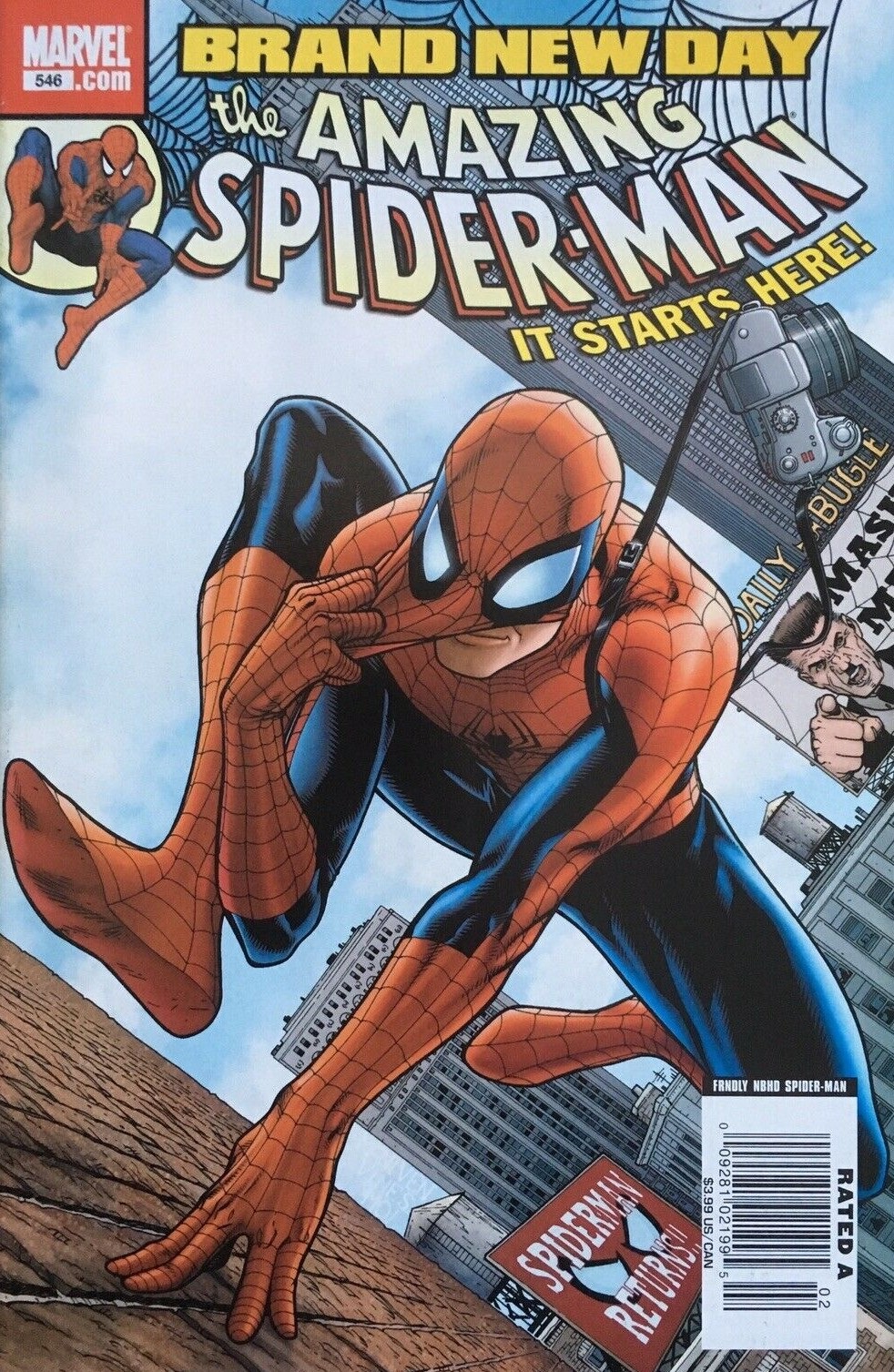 Variant Cover for Amazing Spider-Man #546