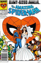 Variant Cover for Amazing Spider-Man Annual #21