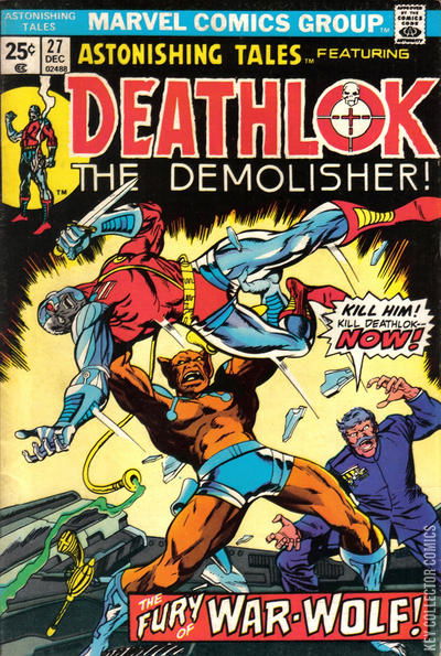 Cover art for Astonishing Tales #27