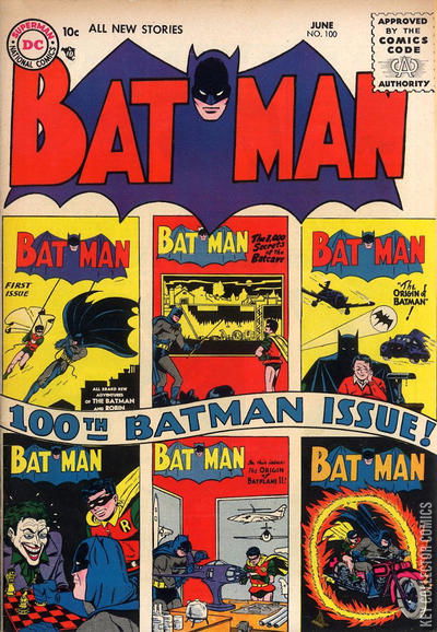 全国どこでも送料無料！ Batman #100 Published June 1956 | Key Collector Comics 洋書