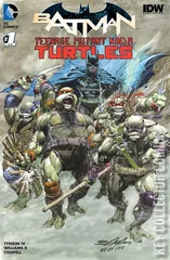 Variant Cover for Batman / Teenage Mutant Ninja Turtles #1