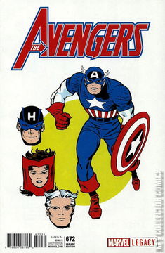 Variant Cover for Avengers, The #672
