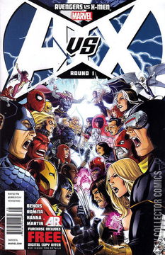 Variant Cover for Avengers vs. X-Men #1