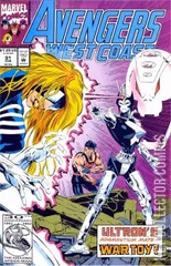 Cover for West Coast Avengers #91