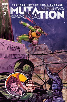 Variant Cover for Teenage Mutant Ninja Turtles: Mutant Nation #2