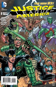 Variant Cover for Justice League of America #2