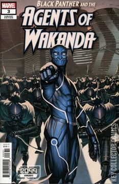 Variant Cover for Black Panther and the Agents of Wakanda #3