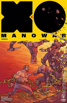 Variant Cover for X-O Manowar #4