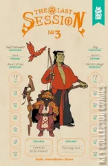 Variant Cover for The Last Session #3