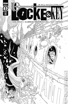 Variant Cover for Locke and Key: In Pale Battalions #3