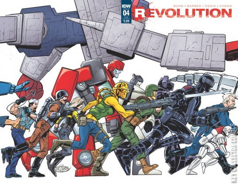 Variant Cover for Revolution #4