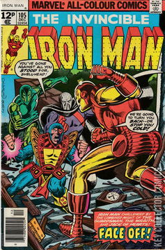 Variant Cover for Iron Man #105