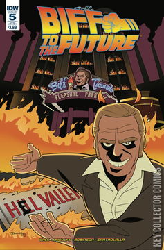 Variant Cover for Back to the Future: Biff to the Future #5