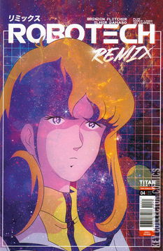 Variant Cover for Robotech: Remix #4