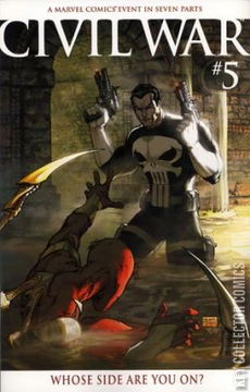 Variant Cover for Civil War #5