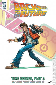 Variant Cover for Back to the Future #24