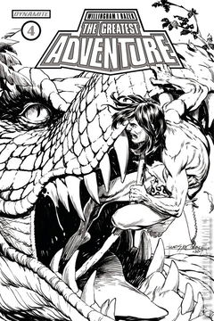 Variant Cover for The Greatest Adventure #4