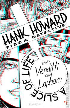 Variant Cover for Hank Howard, Pizza Detective: A Slice of Life #1