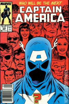 Variant Cover for Captain America #333