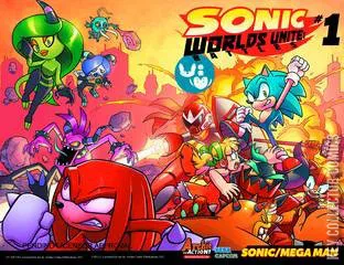 Cover for Sonic Worlds Unite Battles #1