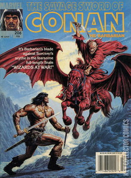 Variant Cover for Savage Sword of Conan, The #206