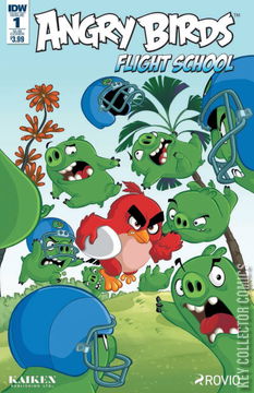 Variant Cover for Angry Birds: Flight School #1