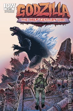 Variant Cover for Godzilla: The Half Century War #1