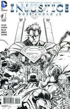 Variant Cover for Injustice Gods Among Us #1