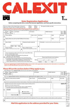 Variant Cover for Calexit #1