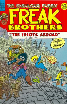 Variant Cover for The Fabulous Furry Freak Brothers #8