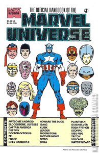 The Official Handbook of the Marvel Universe - Master Edition #2
