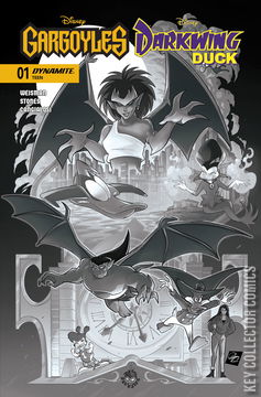 Variant Cover for Gargoyles / Darkwing Duck #1