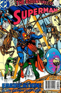 Variant Cover for Adventures of Superman #460