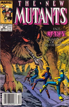 Variant Cover for New Mutants #82