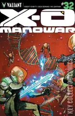 Variant Cover for X-O Manowar #32