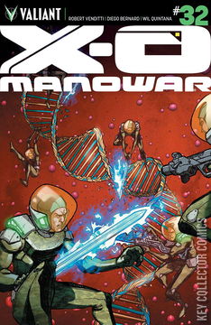 Variant Cover for X-O Manowar #32