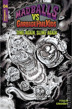 Variant Cover for Madballs vs. Garbage Pail Kids: Slime Again #4