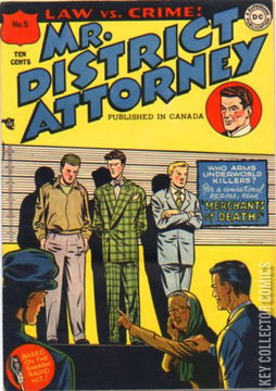 Variant Cover for Mr. District Attorney #5
