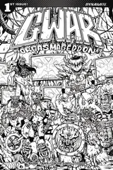 Variant Cover for GWAR: Orgasmageddon #1