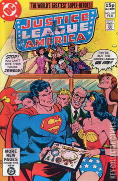 Variant Cover for Justice League of America #187