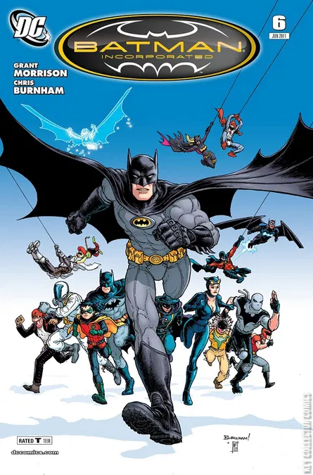 Cover art for Batman Incorporated #6