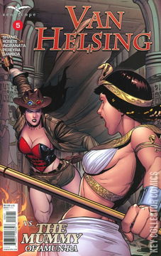 Variant Cover for Van Helsing vs. The Mummy of Amun-Ra #5