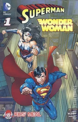 Superman / Wonder Woman Wendy's Kids Meal Special